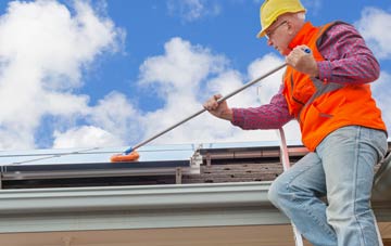 Court Orchard soft wash roof cleaning